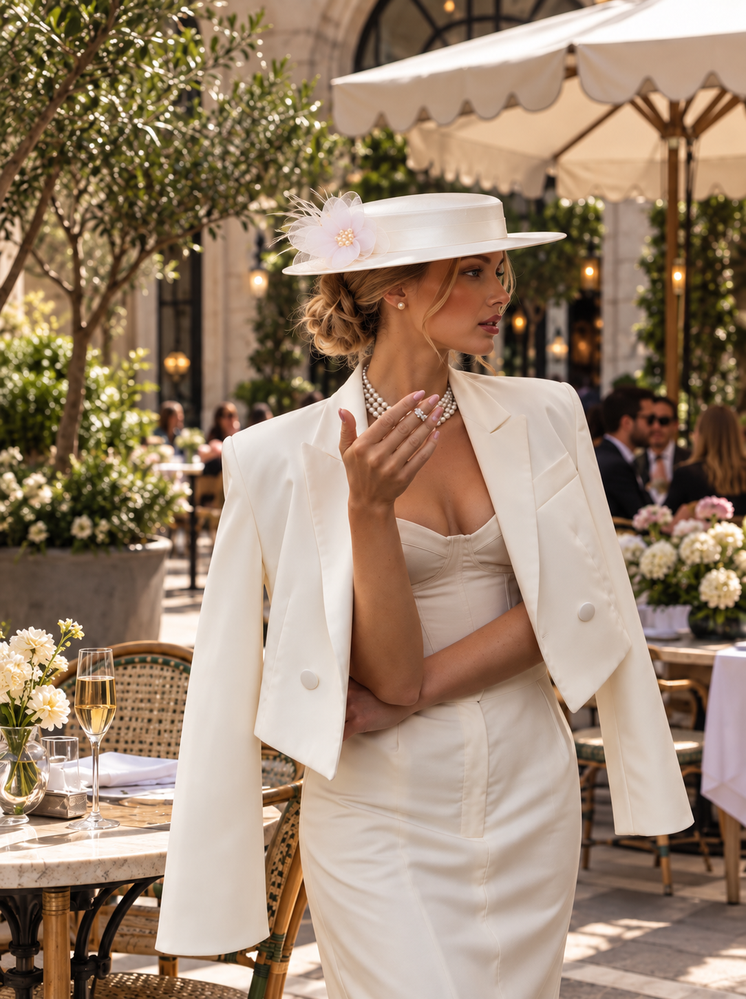 Luxury Wedding Guest Hat 001